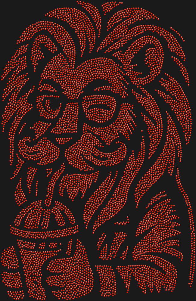 Трафарет Лев-хипстер — RHT_LIONHIPSTER1_SS8_LT_SIAM