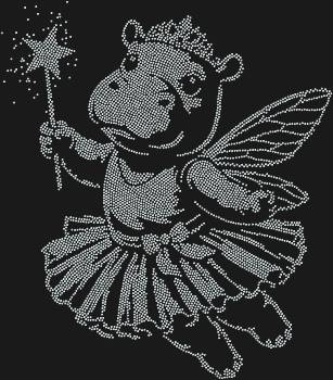 Феемотик, мерцающий 5544 стразами, словно волшебная пыльца, превратит в сказку любое ваше творение.