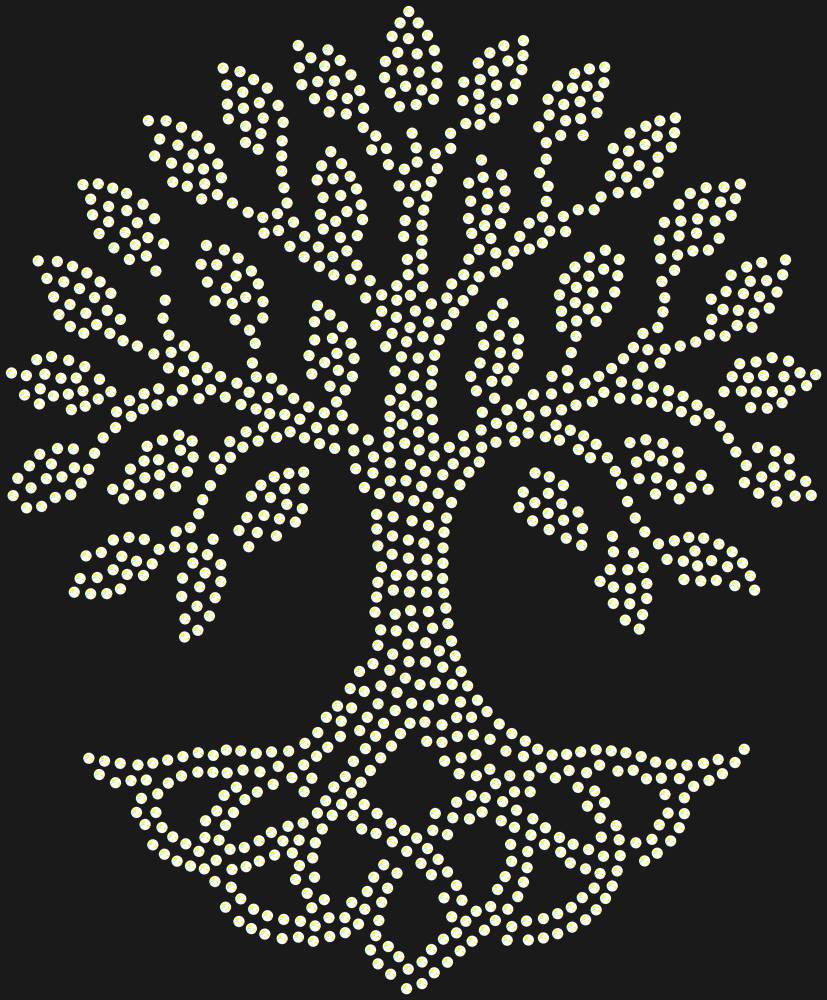 Трафарет Tree of Life — RHT_TREEOFLIFE1_SS20_CRYSTAL_AB
