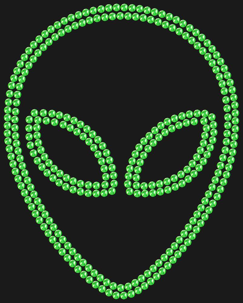 Трафарет Alien — RHT_UFO1_SS16_LT_PERIDOT