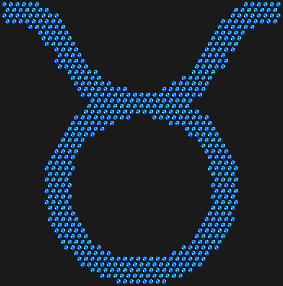 Трафарет Taurus zodiac sign — RHT_ZODIACTAURUS1_SS16_SAPPHIRE