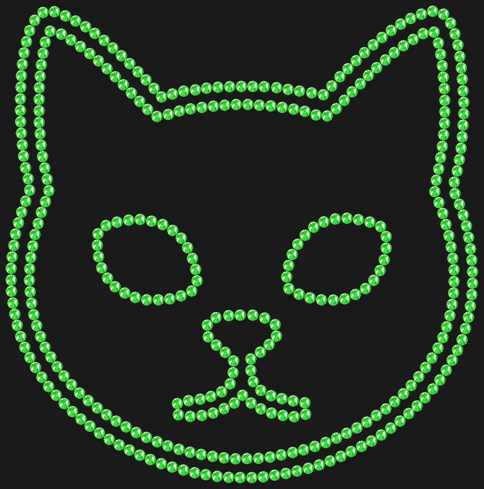 Трафарет Cat — RHT_CAT1_SS16_LT_PERIDOT