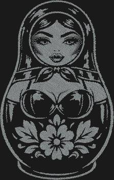 Трафарет из страз «Секси Матрена» с 11736 сияющими камнями: раскройте свою внутреннюю богиню, вплетая роскошное мерцание в каждый образ.