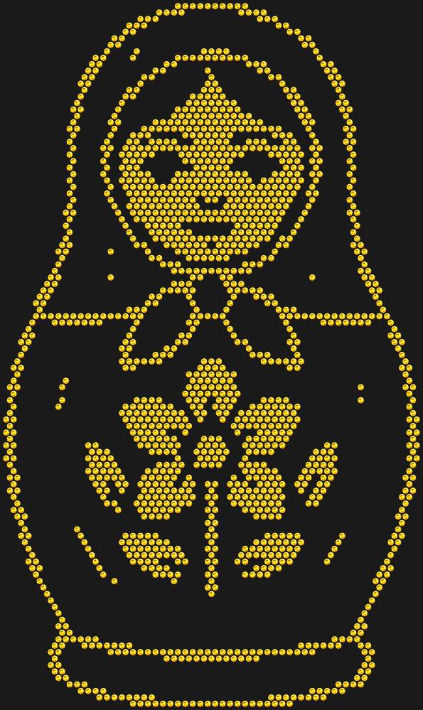 Трафарет Matryoshka doll — RHT_MATRYOSHKA1_SS10_TOPAZ
