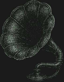 Граммофонная труба, украшенная 4801 стразой, шепчет мелодии минувших эпох, оживая под чуткими пальцами, чтобы вновь подарить волшебство звучания.