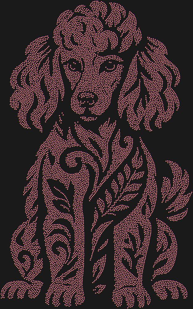 Трафарет Poodle — RHT_POODLE1_SS3_RAINBOW