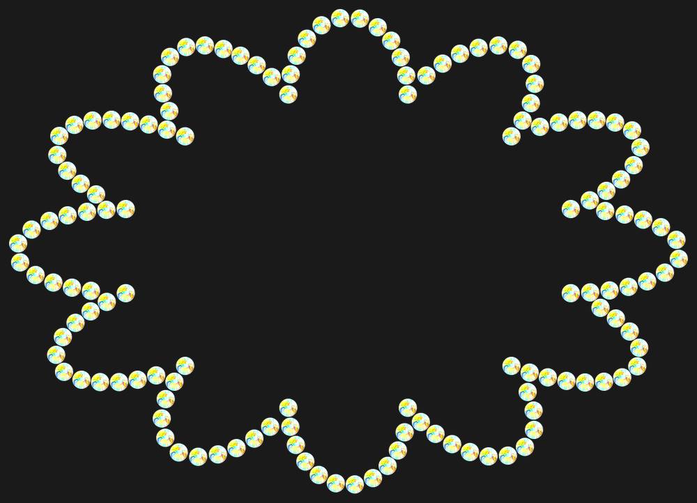 Трафарет Speech bubble — RHT_CLOUD1_SS16_CRYSTAL_AB