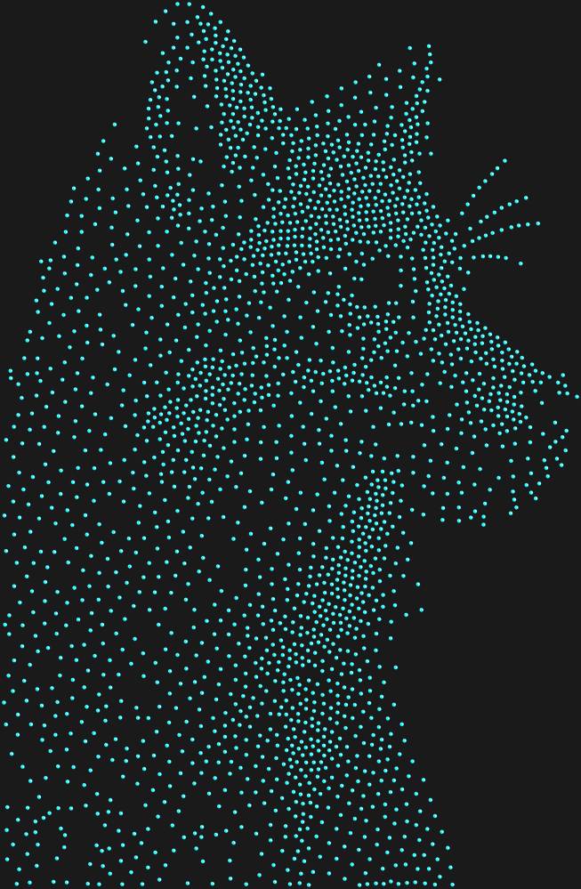 Трафарет Fox — RHT_FOX2_SS10_AQUAMARINE