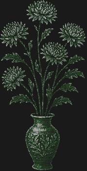 Рисунок из страз «Букет хризантем», сияющий 13034 искрами, превратит ваш интерьер в оазис нежности, где каждый лепесток расцветает под лучами вашего тепла.