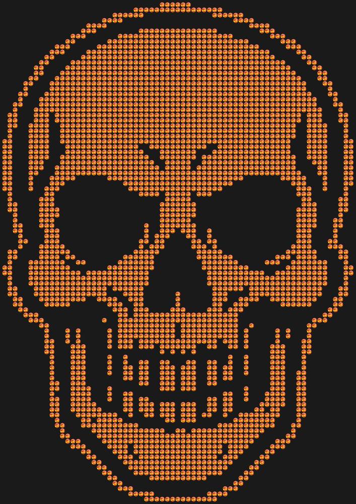 Трафарет Skull — RHT_SKULL1_SS16_RED_VOLCANO