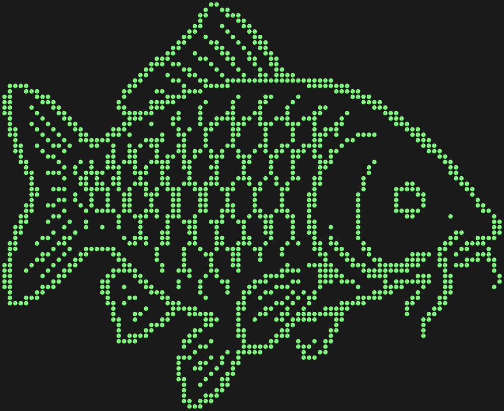 Трафарет Carp — RHT_CARP2_SS10_LT_PERIDOT