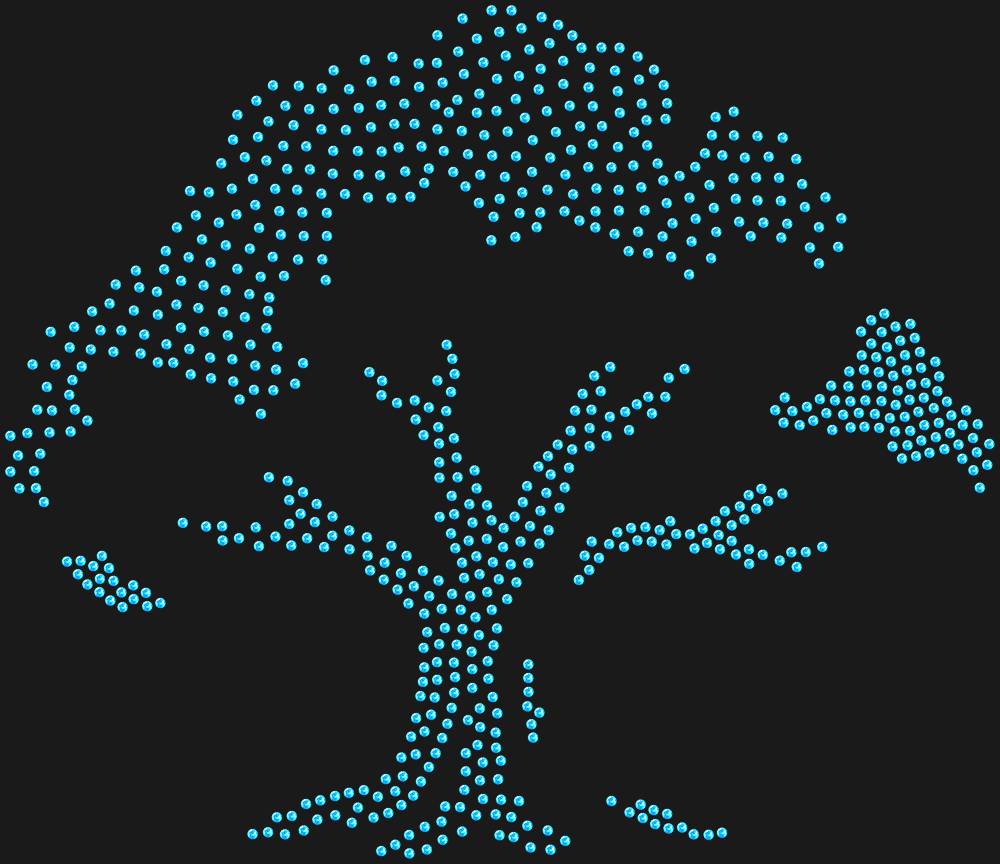 Трафарет Oak — RHT_OAK1_SS16_LT_SAPPHIRE