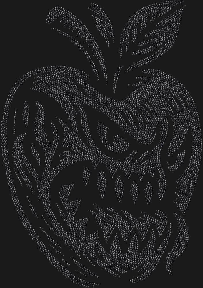 Трафарет Apple monster — RHT_APPLEMONSTER1_SS20_JET_BLACK