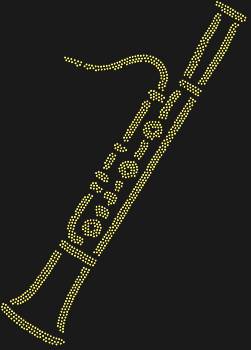 Рисунок из страз по номерам «Фагот», с сиянием из 1125 страз, раскроет перед вами мелодию изгибов, словно замершую в танце света, и наполнит ваш мир утонченной гармонией.