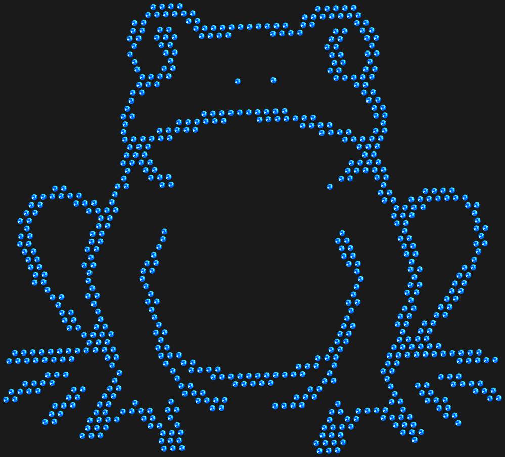 Трафарет Frog — RHT_FROG1_SS10_SAPPHIRE