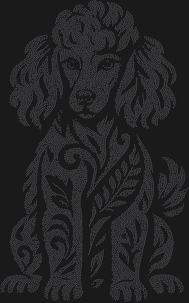 Трафарет Poodle — RHT_POODLE1_SS5_JET_BLACK