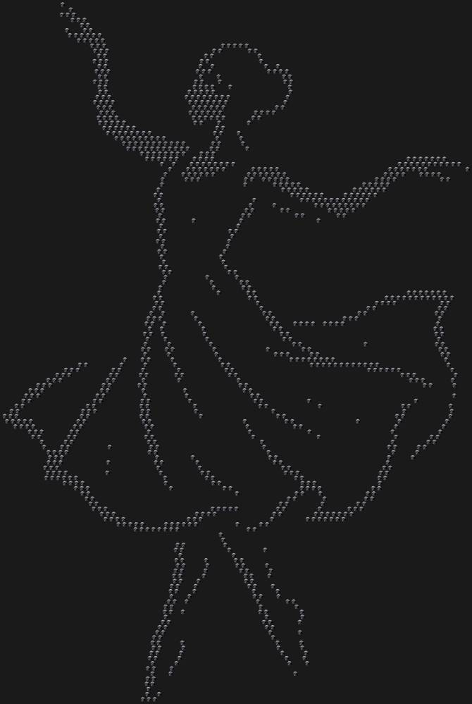 Трафарет Dancer — RHT_DANCER1_SS10_JET_BLACK