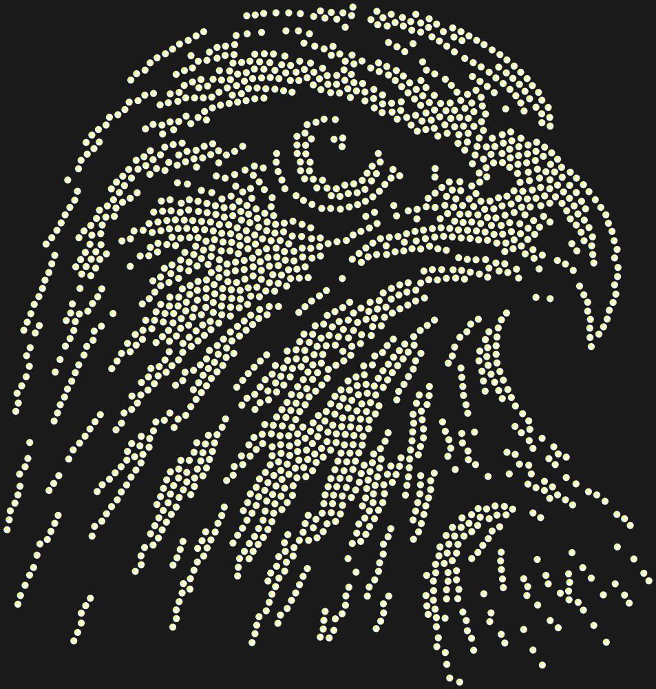 Трафарет Ястреб — RHT_HAWK1_SS10_CRYSTAL_AB
