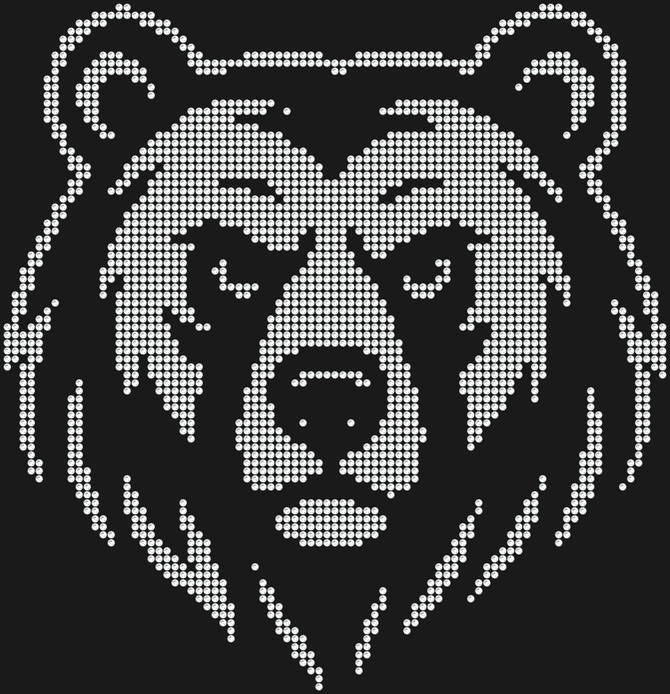 Трафарет Bear — RHT_BEAR1_SS20_CRYSTAL_CLEAR