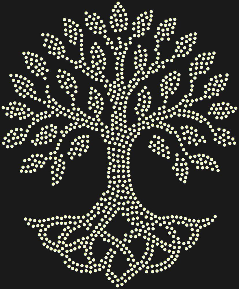 Трафарет Tree of Life — RHT_TREEOFLIFE1_SS12_CRYSTAL_AB