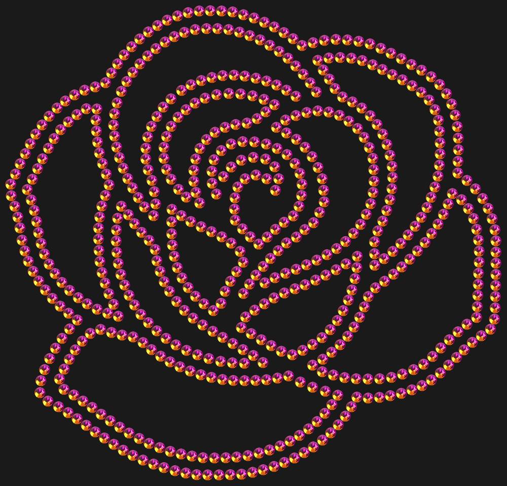 Трафарет Rose — RHT_ROSE1_SS16_RAINBOW
