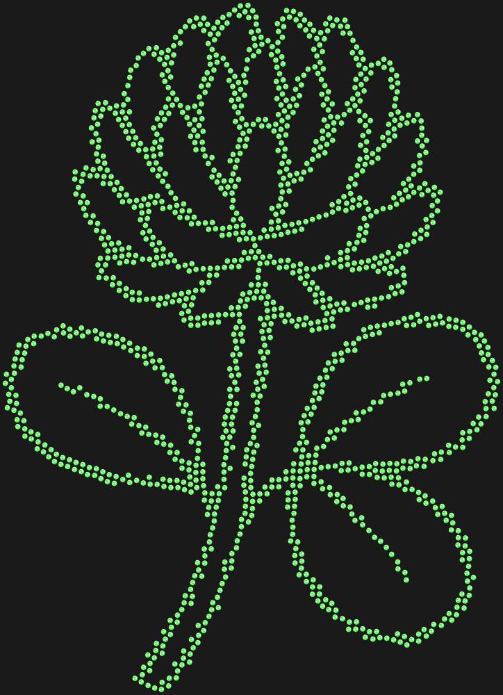 Трафарет Clover — RHT_CLOVER2_SS16_LT_PERIDOT