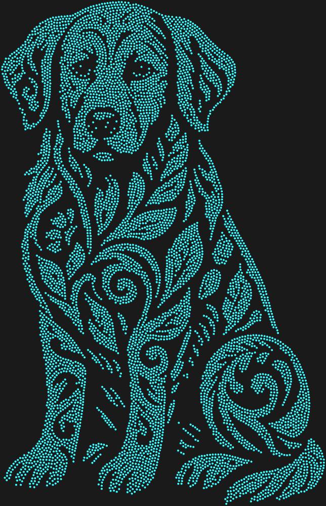 Трафарет Labrador Retriever — RHT_LABRADOR1_SS16_AQUAMARINE