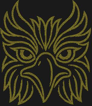 Рисунок из страз по номерам «Маска Птица Феникс» — это танцующее пламя из 6530 искрящихся страз, которое перенесёт вас в мир древних легенд, где каждый камень — это вспышка вечной жизни и красоты.