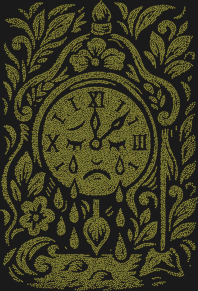 Трафарет The clock that could cry — RHT_CRYINGCLOCK1_SS12_TOPAZ