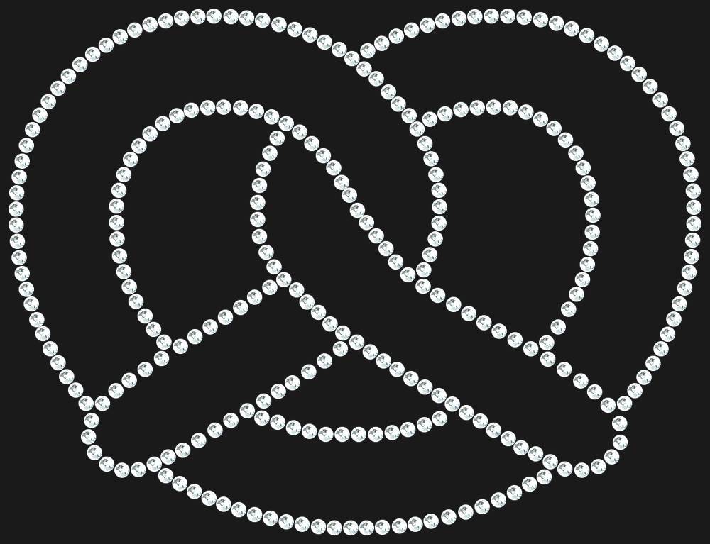 Трафарет Pretzel — RHT_PRETZEL1_SS6_CRYSTAL_CLEAR