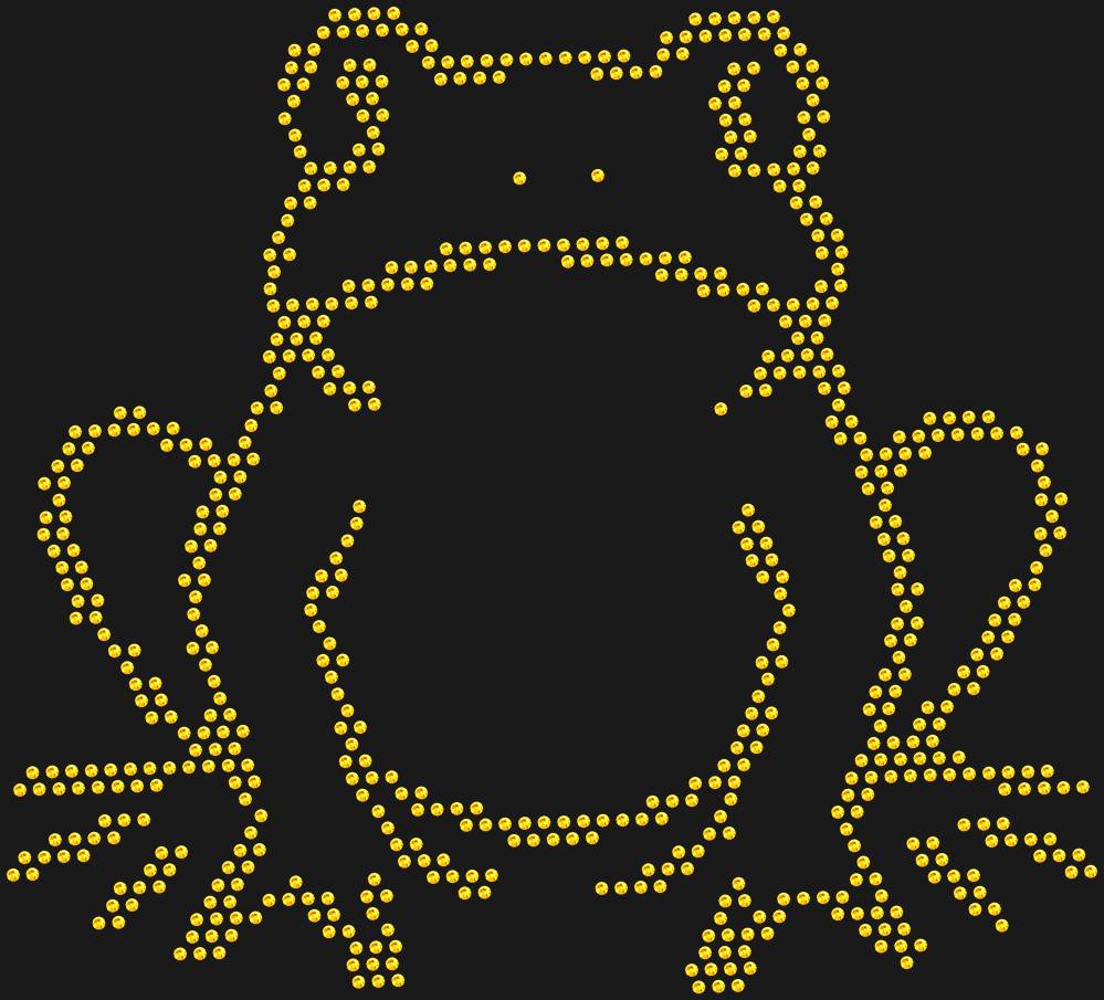 Трафарет Frog — RHT_FROG1_SS10_TOPAZ