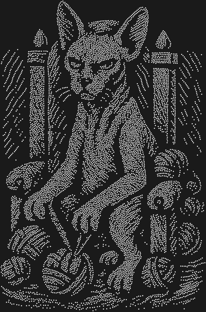 Трафарет Emperor Cat — RHT_CATEMPEROR1_SS5_CRYSTAL_CLEAR