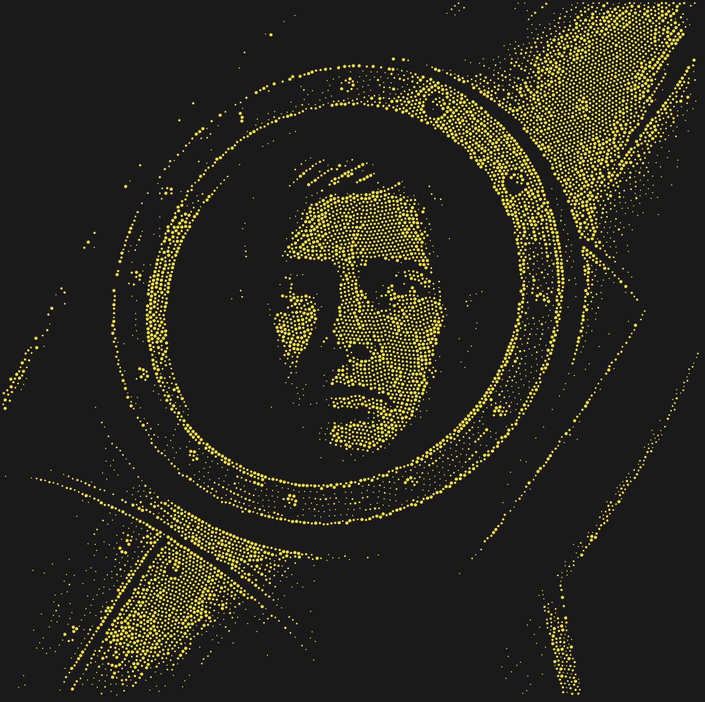 Трафарет Лицо в иллюминаторе — FACEILLUMINATOR1