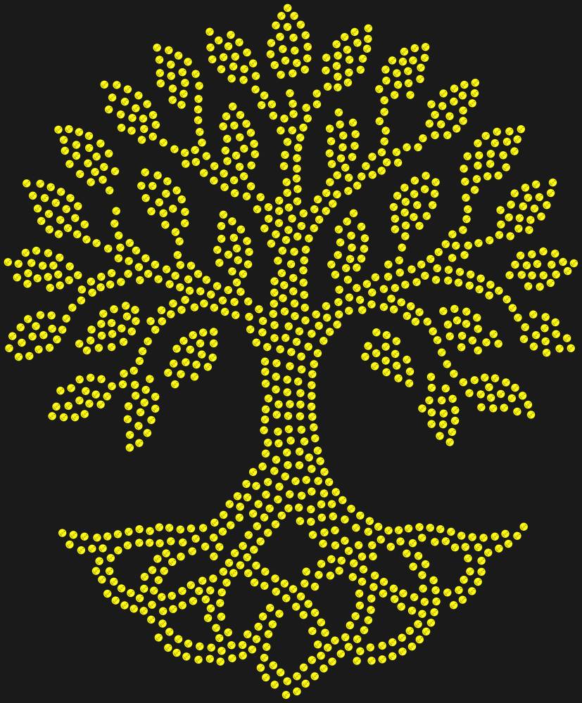 Трафарет Tree of Life — RHT_TREEOFLIFE1_SS16_CITRINE