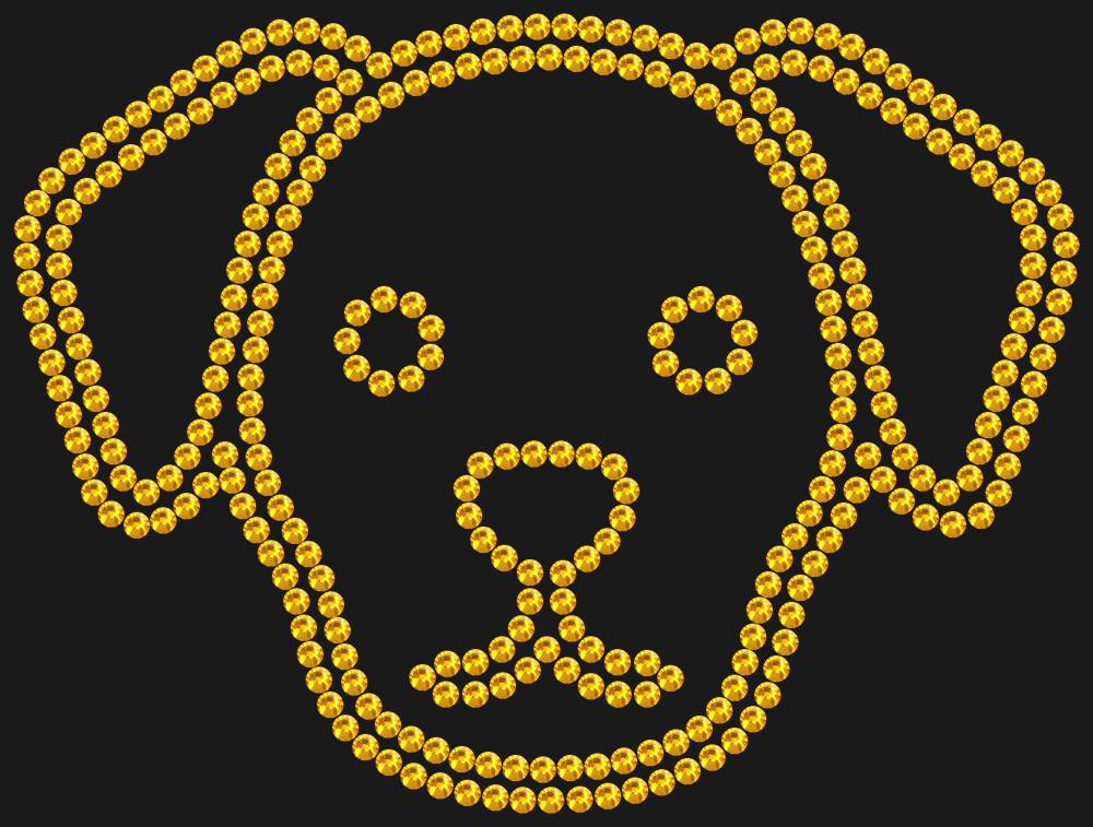 Трафарет Dog — RHT_DOG4_SS10_TOPAZ