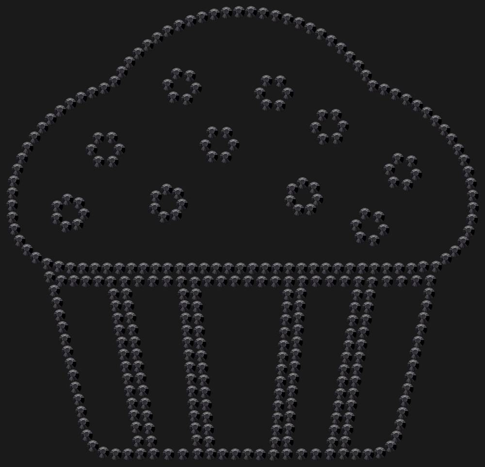 Трафарет Muffin — RHT_CAKE1_SS10_JET_BLACK