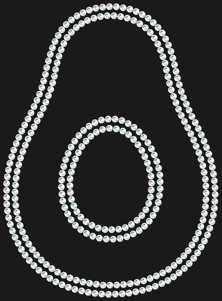 Трафарет Avocado — RHT_AVOCADO1_SS16_CRYSTAL_CLEAR