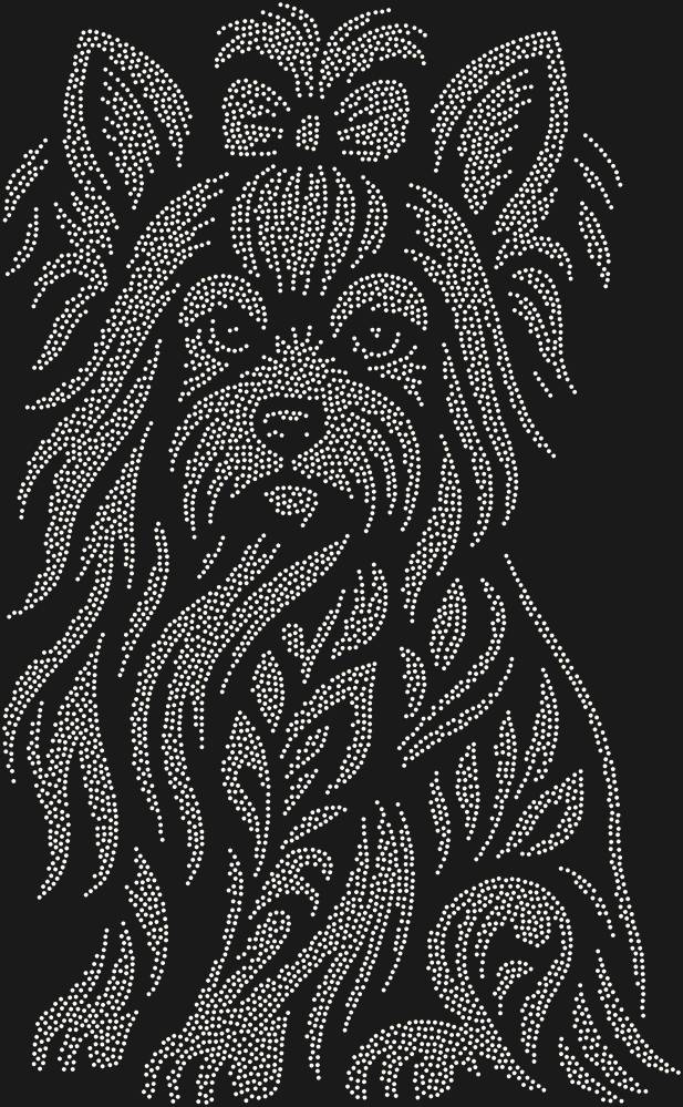 Трафарет Йоркширский терьер — RHT_YORKSHIRETERRIER1_SS4_CRYSTAL_AB