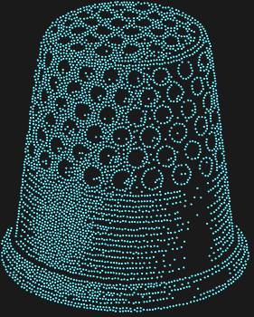 «Наперсток», сияющий 4058 стразами, — это не просто украшение, а волшебный портал, открывающий мир нежности и мечты, где каждая грань играет светом, даря вдохновение.