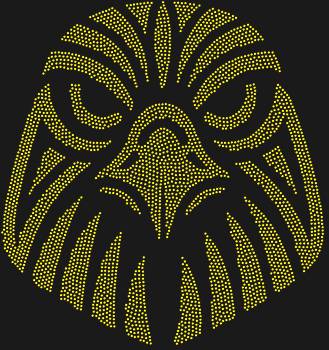 Рисунок из страз Египетская маска Сокол, где 3437 сверкающих камней оживляют древний миф, словно взмах крыльев бога Гора переносит вас в мир величественной истории.