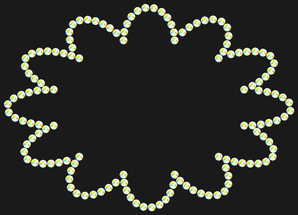 Трафарет Speech bubble — RHT_CLOUD1_SS10_CRYSTAL_AB