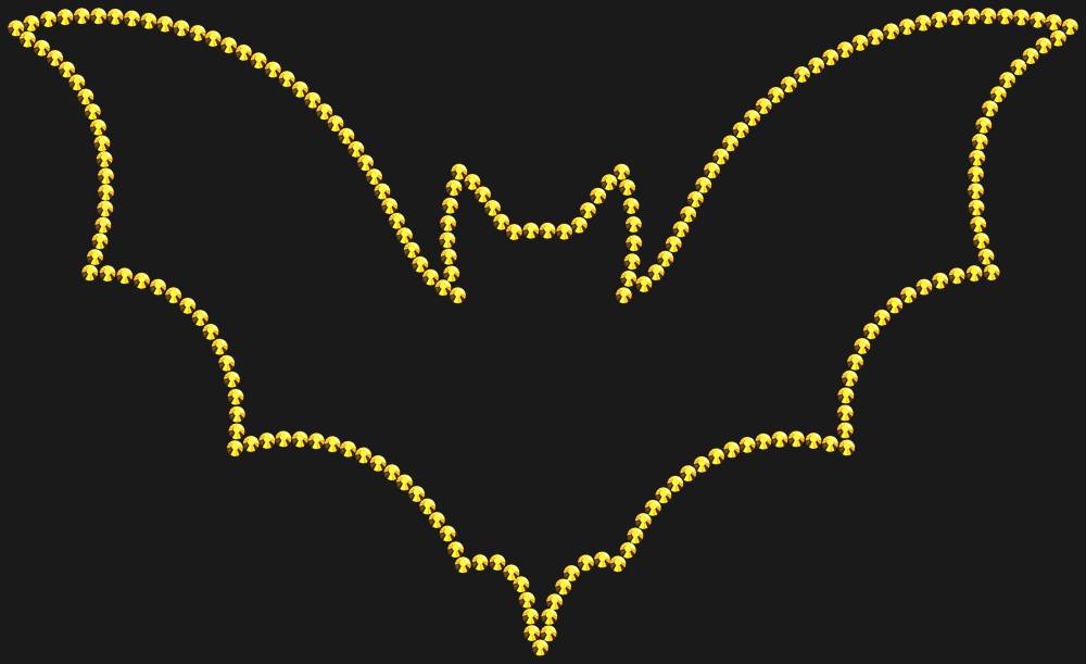 Трафарет Bat — RHT_BAT1_SS16_GOLD