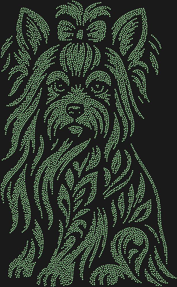 Трафарет Yorkshire Terrier — RHT_YORKSHIRETERRIER1_SS10_LT_PERIDOT
