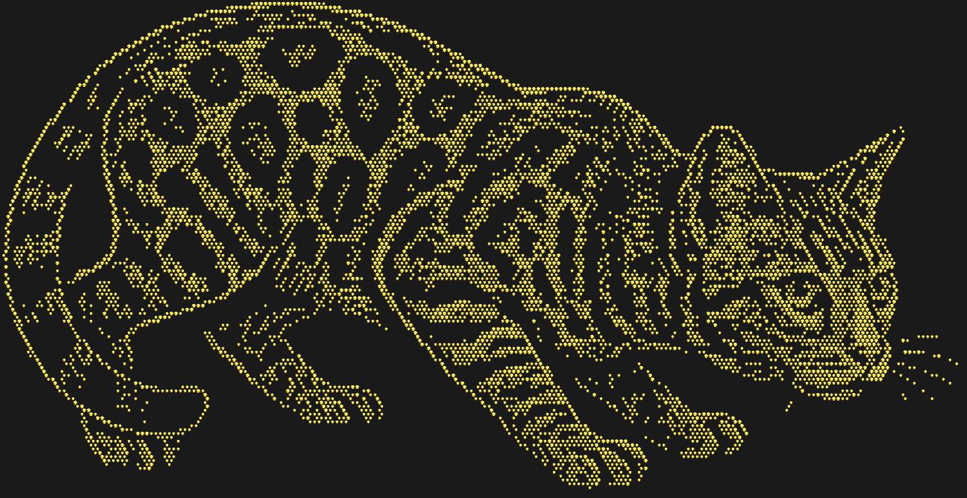 Трафарет Бенгальский кот — BENGALCAT1