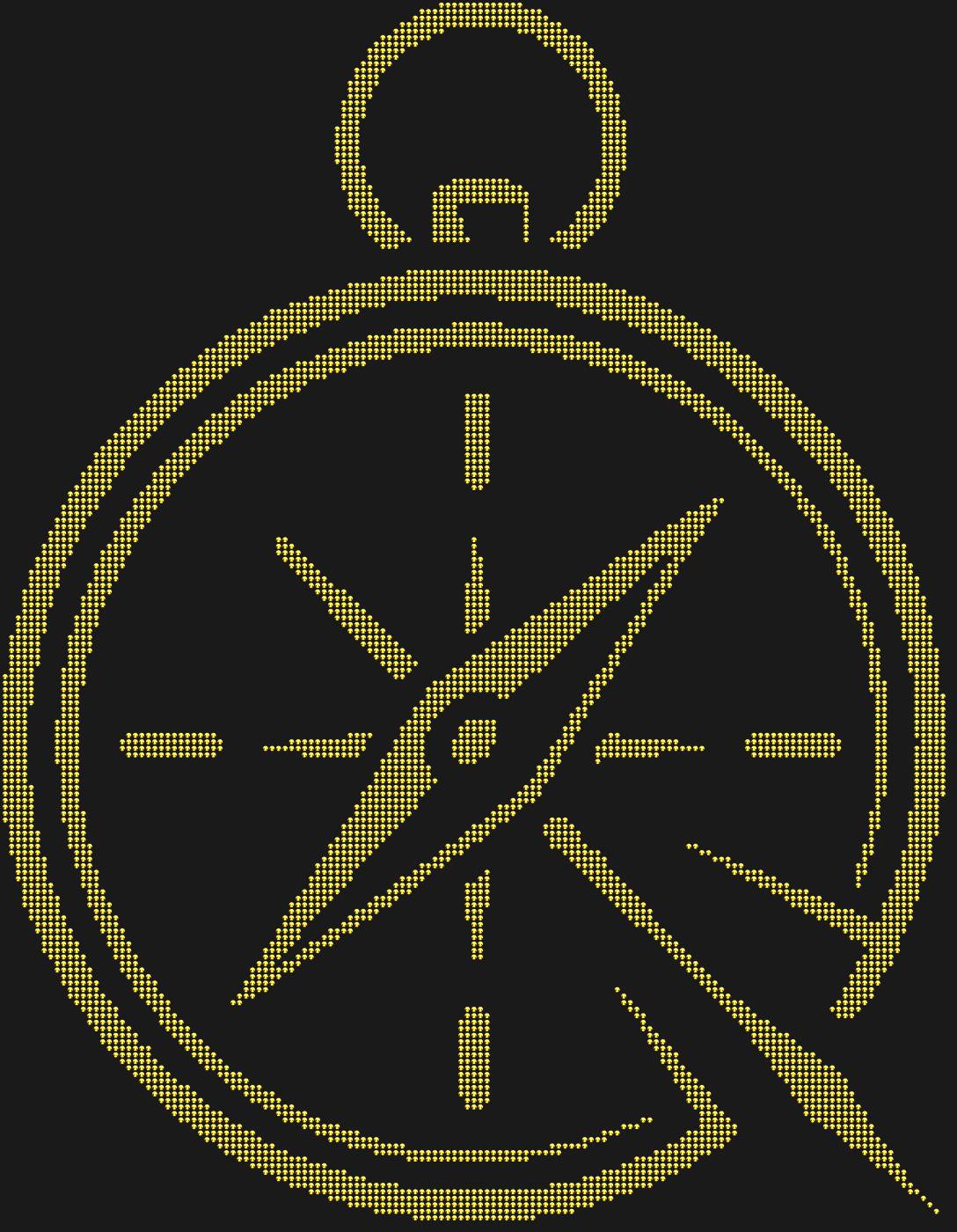 Трафарет Компас — COMPASS1