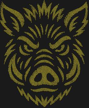 Рисунок из страз по номерам «Маска Дикий Кабан - Европа», искрящийся 6077 стразами, перенесёт вас в таинственные европейские чащи, где живёт сила и мощь лесного царя.