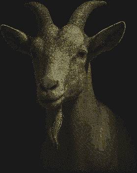 Рисунок из страз «Милая коза», сияющий 9680 бликами, словно замерший момент нежности, перенесет магию на любую поверхность, оживляя пространство игрой света и чувств.