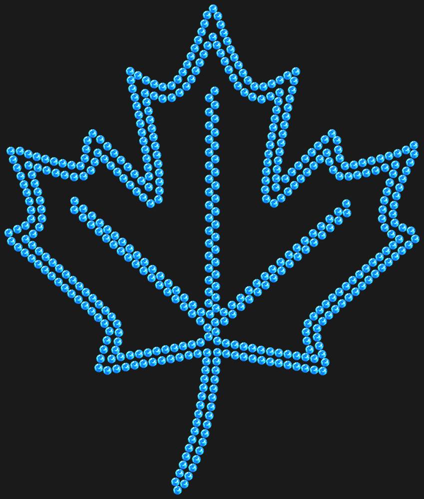 Трафарет Maple leaf — RHT_MAPLE1_SS10_LT_SAPPHIRE