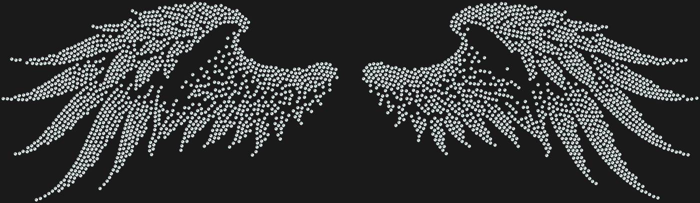 Трафарет Крылья ангела — ANGELWINGS6
