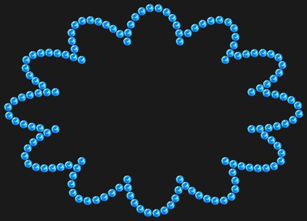 Трафарет Speech bubble — RHT_CLOUD1_SS10_LT_SAPPHIRE